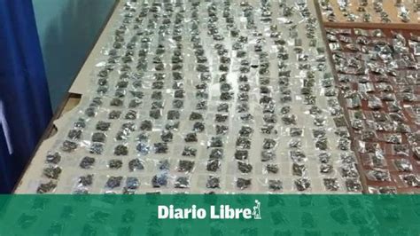 PN Decomisa 1 563 Porciones De Drogas En Operativo En La Vega Diario