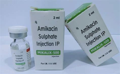 Mikalix Amikacin Sulphate Injection Ip Ml Prescription At Rs