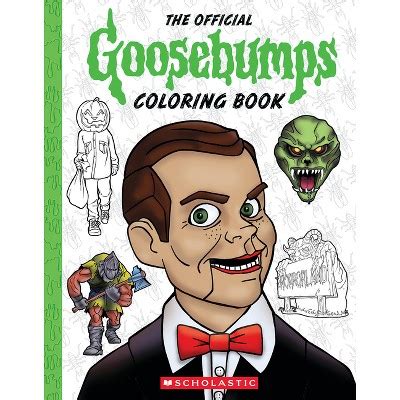 Goosebumps: The Official Coloring Book - By Jenna Ballard (paperback ...