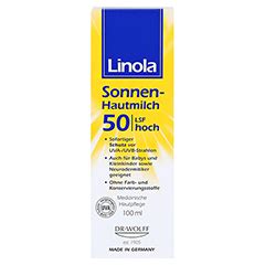 Linola Sonnen Hautmilch Lsf Milliliter Medpex