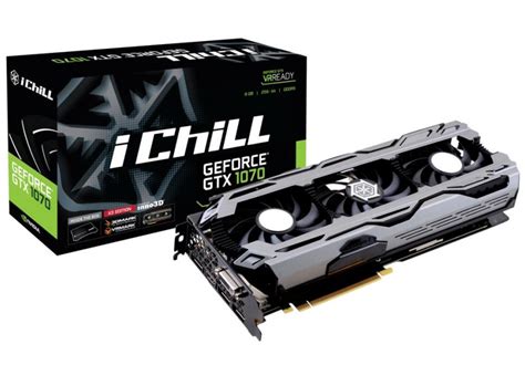 Inno3D Announces the GeForce GTX 1070 iChill Series | TechPowerUp
