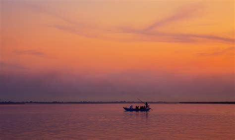 Beautiful View Of Chenab River At Evening Punjab Syed Mehdi Bukhari