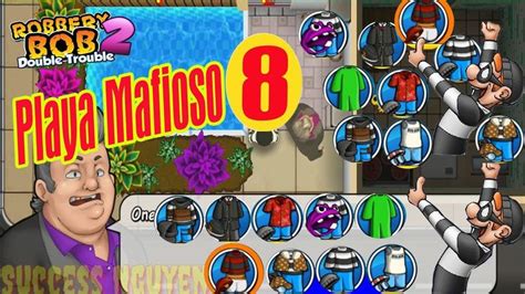 Video Game Robbery Bob Gameplay Walkthrough Playa Mafioso Use All