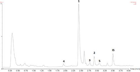 Representative Total Ion Current Tic Uplc Ms Chromatogram Of Extracts Download Scientific