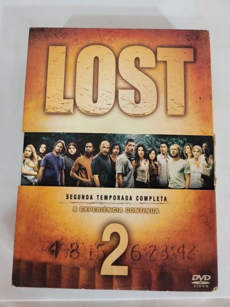 Box DVD Lost Segunda Temporada Completa Contendo 7 Disc