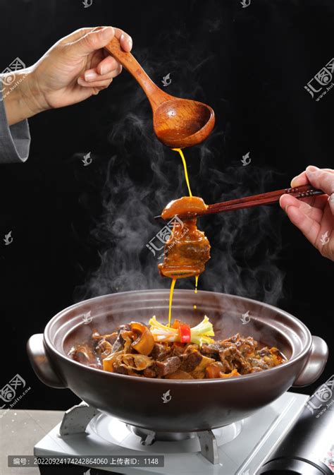 红焖带皮羊肉 中国菜系 食品餐饮 摄影素材 汇图网www huitu