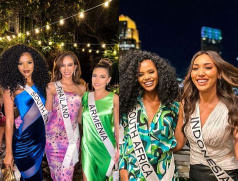 Ndavi Nokeri All The Miss Universe Contestants Miss Sa Befriended