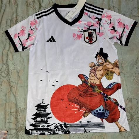 Japan Soccer Jersey Anime Luffy / Zoro One Piece Concept Edition S,M,L