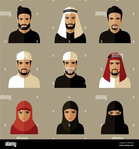 arab people team, saudi characters Stock Vector Image & Art - Alamy