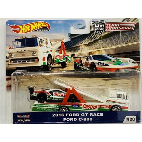Hobby Store xe mô hình Hot wheels Team Transport Ford GT Race Ford C Shopee Việt Nam