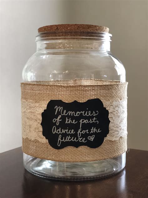 Memory Jar Memory Jar Graduation Grad Party Decorations Graduation