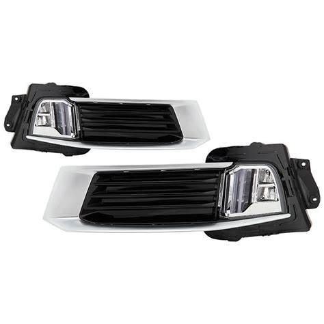 Spyder Fl Jh Cxts Led C Cadillac Xts Front Bumper Led Drl