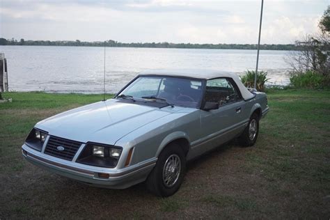 58k Mile 1983 Ford Mustang GLX Convertible Available For Auction