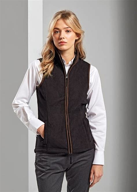 Premier Womens Artisan Fleece Gilet Pr804 Activewear Group