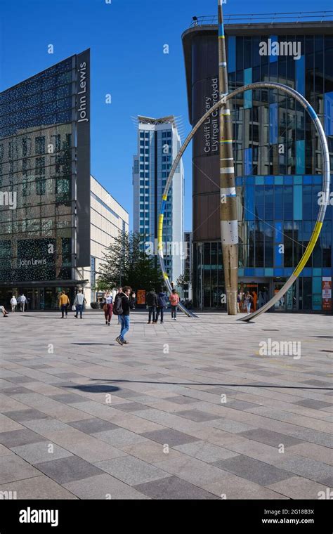 Cardiff City Centre Stock Photo - Alamy