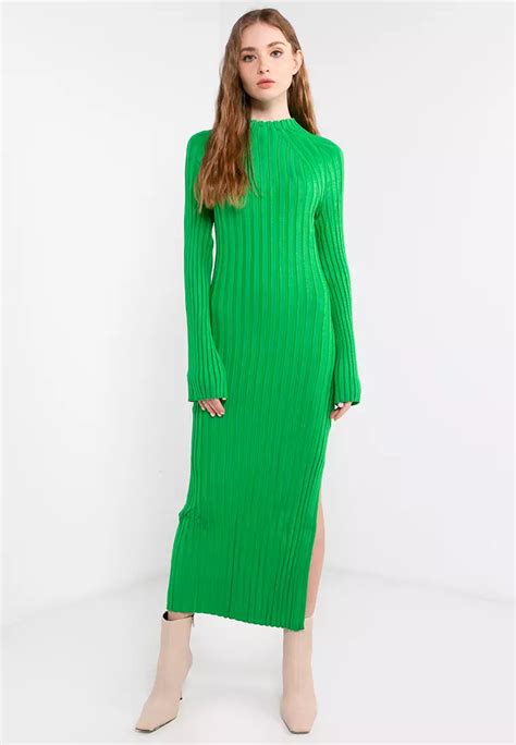 Buy Other Stories Rib Knit Midi Dress Online Zalora Philippines