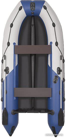 Пилот 340 БС (белый/синий) моторно-килевую лодку купить в Минске