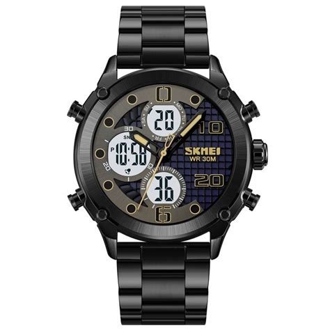 Skmei Montre Lectronique De Dehors Pour Homme Tanche Double Affichage