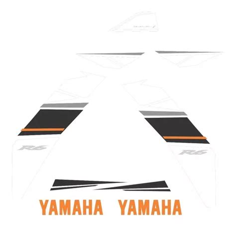 Kit Diseño De Calcos Yamaha R6 Vectores Diseños en venta en Santa Fe