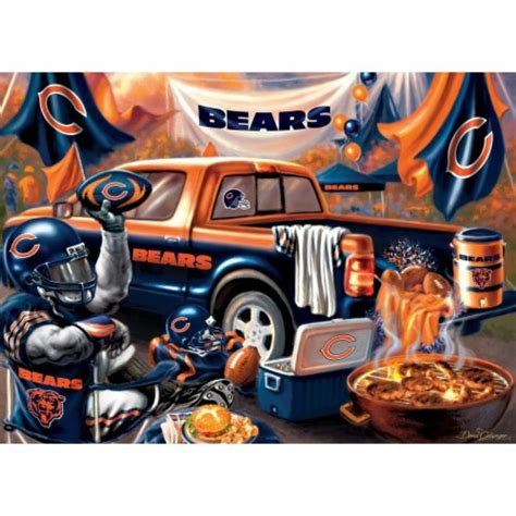 Masterpieces Piece Jigsaw Puzzle For Adults Nfl Chicago Bears