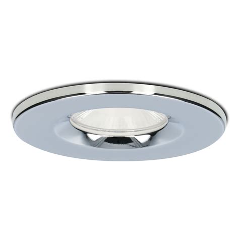 Set Of 14 Dimmable LED Downlight Chrome Venezia 6 Watt 2700K IP65