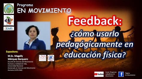 Feedback cómo usarlo pedagógicamente en educación física YouTube