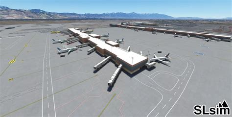 Salt Lake Simulations Kslc Salt Lake City International Airport V