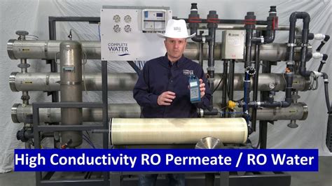 High Conductivity In Ro Water Ro Permeate Ro Troubleshooting Youtube