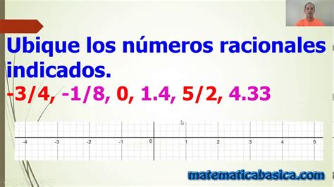 Ubicacion De Numeros Racionales En La Recta Numerica Ejemplos | Images ...