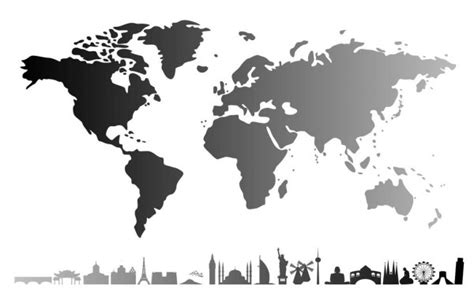 El Mapa Del Mundo Vector Gr Fico Vectorial Caribia Imagen