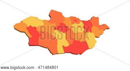 Mongolia Political Vector Photo Free Trial Bigstock