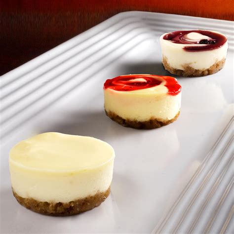 Tropical Mini Cheesecake Assortment Soft Stuff Distributors