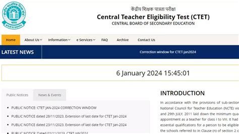 Ctet Exam City Slip Check