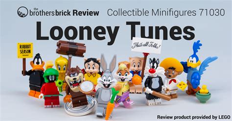 LEGO 71030 Looney Tunes Collectible Minifigures [Review] - The Brothers Brick | The Brothers Brick