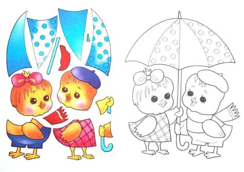 30 цветных шаблонов аппликаций зверей - просто скачай и делай аппликацию!