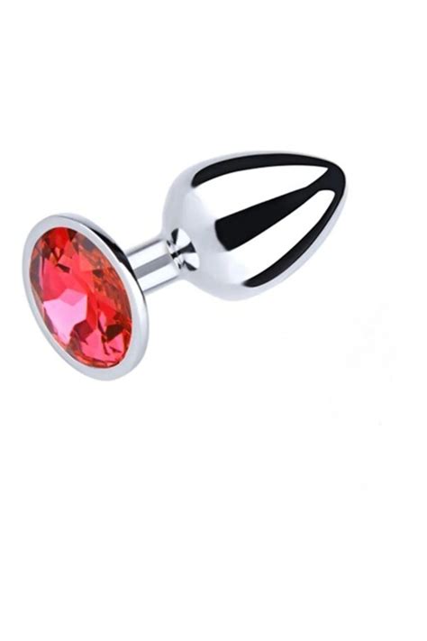 ARTHUR FLECK Metal Kırmızı Taşlı Anal Vajinal Plug Tıpa Dildo Fiyatı Yorumları Trendyol