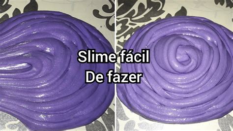 Como Fazer Uma Slime Fácil Que Da Certo Com Poucos Ingredientes Youtube