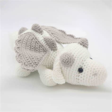 Fantasy Dragon Amigurumi Free Crochet Pattern StringyDingDing