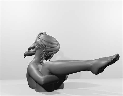 Stl Elegant Nude Woman Sculpture Graceful Female Figure In Stl Format For D Printing And Cnc Etsy