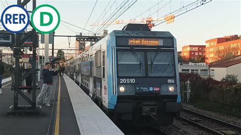 RER D Z20500 Transilien et IDF Mobilités a Maisons Alfort Alfortville