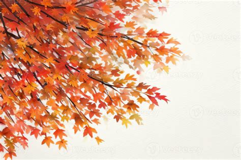 Background with Watercolor Fall Leaves 30009393 Stock Photo at Vecteezy