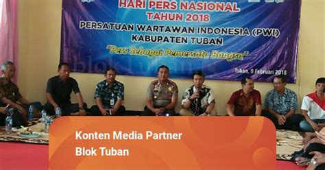 Hari Pers Nasional Pwi Tuban Gelar Tasyakuran Kumparan