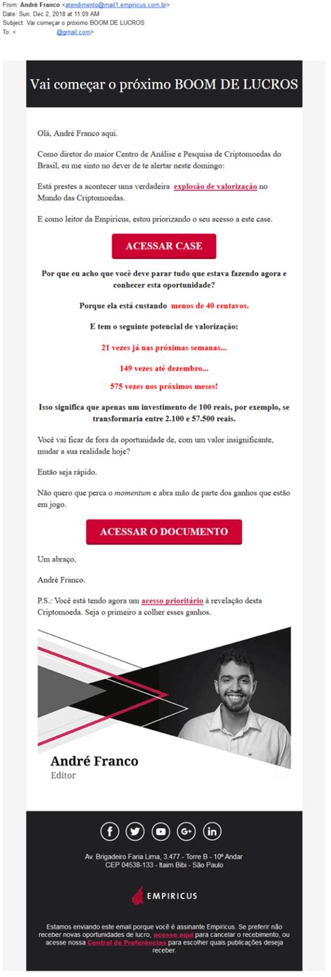 Exemplos De Email Marketing Veja Os Tipos E Como Usar