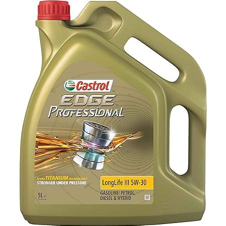 Amazon Fr Castrol Edge Huile Moteur W L Etiquette Allemande