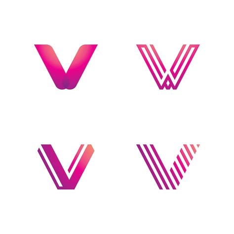 Premium Vector V Logo Design And Template Creative V Icon Initials