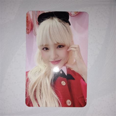 LIZ IVE OFFICIAL PC PHOTOCARD RARE BLONDE ST FANCLUB DIVE Shopee Malaysia