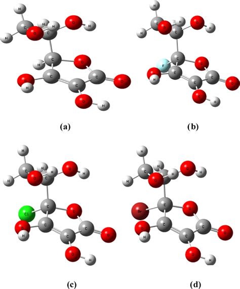 Geometrical Structure Of Ascorbic Acid A Pure B With F C With