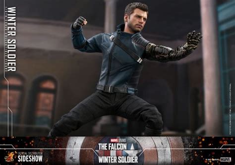 Falc O E O Soldado Invernal Bucky Barnes Ganha Incr Vel Colecion Vel Da Hot Toys Confira