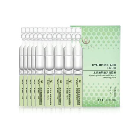 Pcs Hyaluronic Acid Essence Ampoules Anti Aging Face