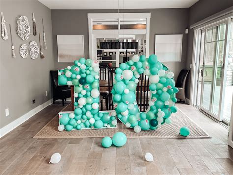 Diy How To Make Balloon Numbers Hey It S Jenna